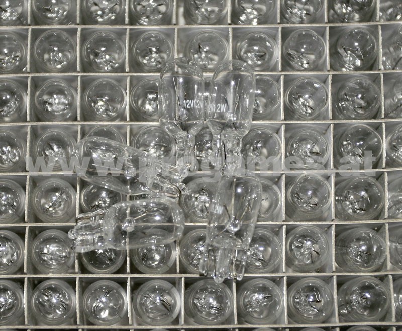 Glassockellampe 12 Volt 1,2 Watt T 10