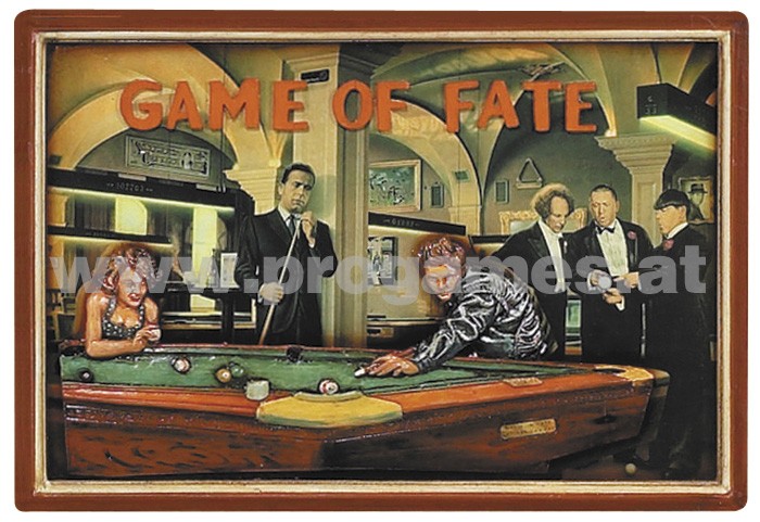 Holzbild ''Game of Faith ''