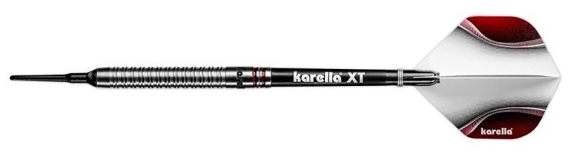 Karella - Soft-Dart-Set ''Shot Gun'' 18g, Silber, 80% Tungsten