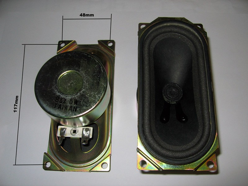 Lautsprecher Anti Magnetic Oval